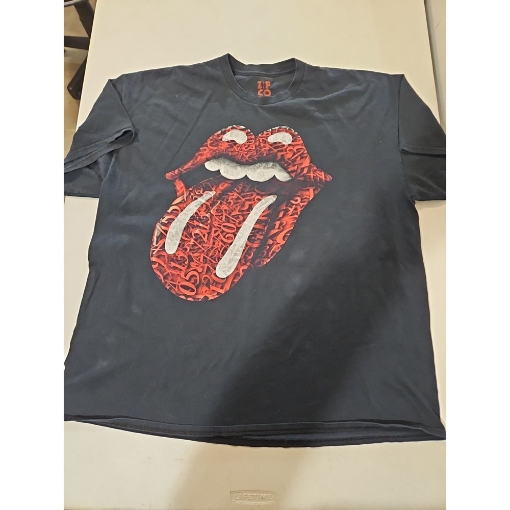 The‎ Rolling Stones T Shirt official Zipcode Tour shirt tee 2 XL Black (A1286)